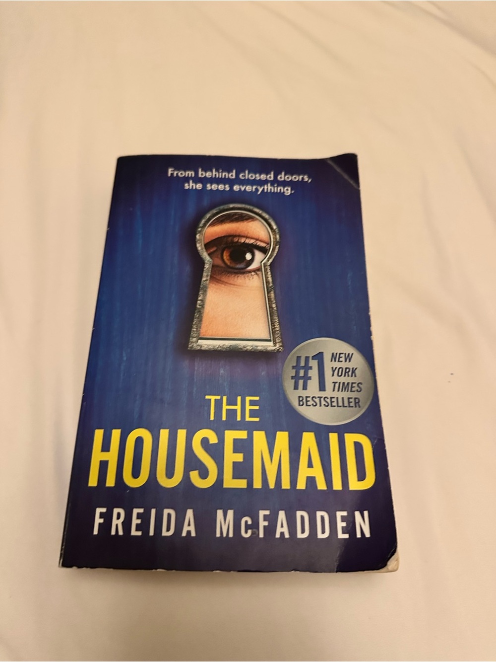 The Housemaid Paperback - Blue Cover